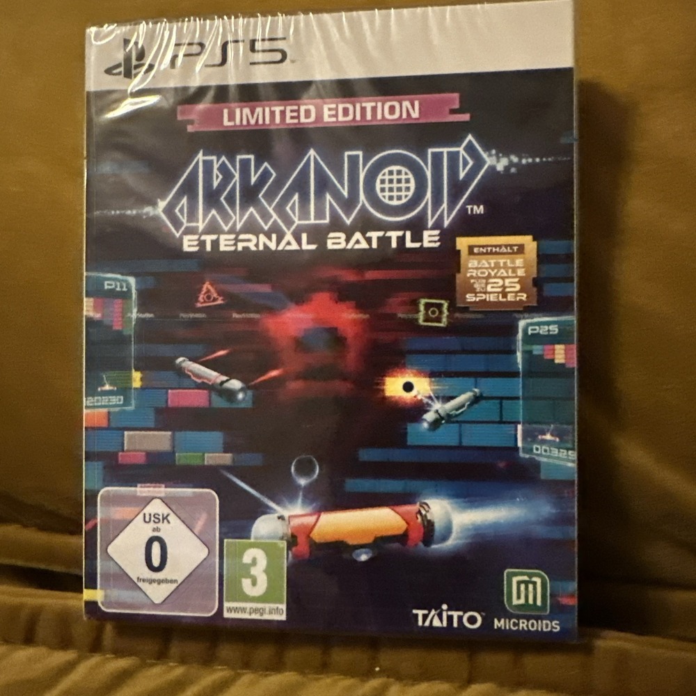 Playstation 5 Arkanoid Eternal Battle (Limited Edition) (De (UK IMPORT) Game NEW